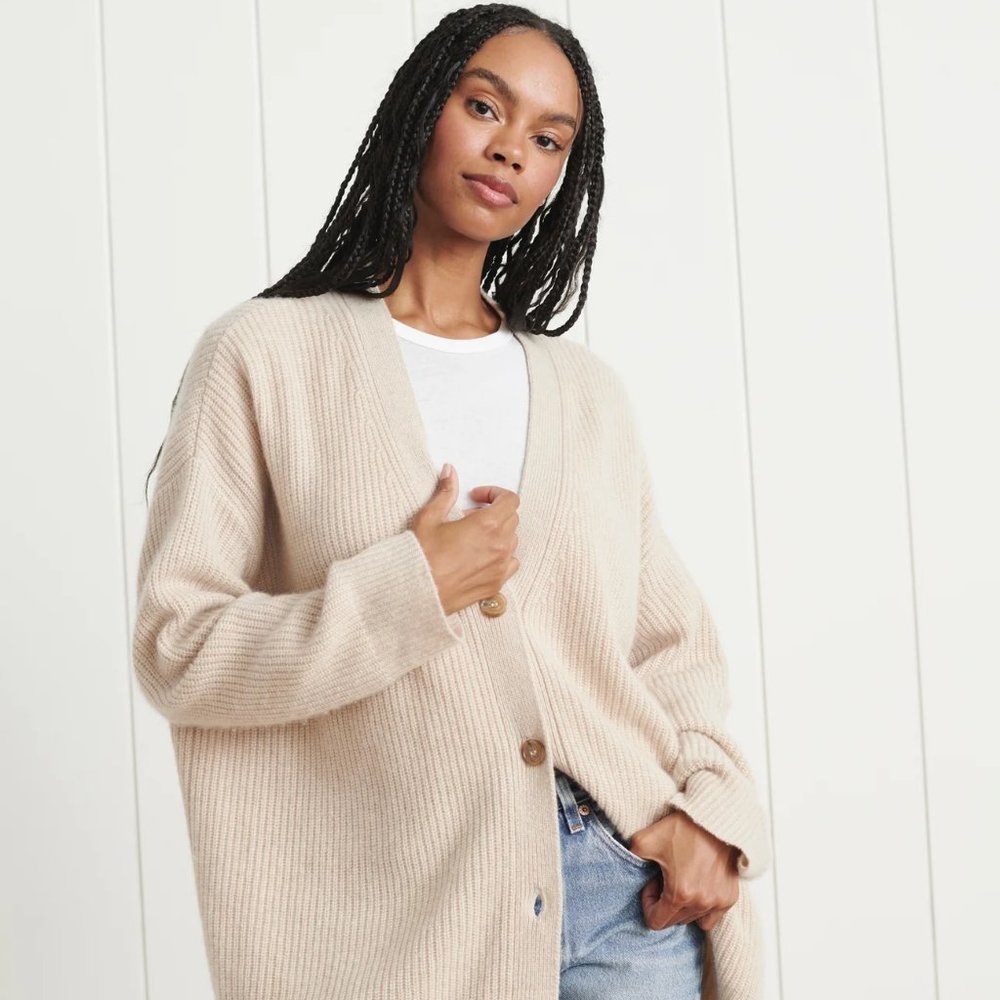ISO/Trade - Jenni Kayne Cashmere Cropped Cocoon  / Cooper Cardigan